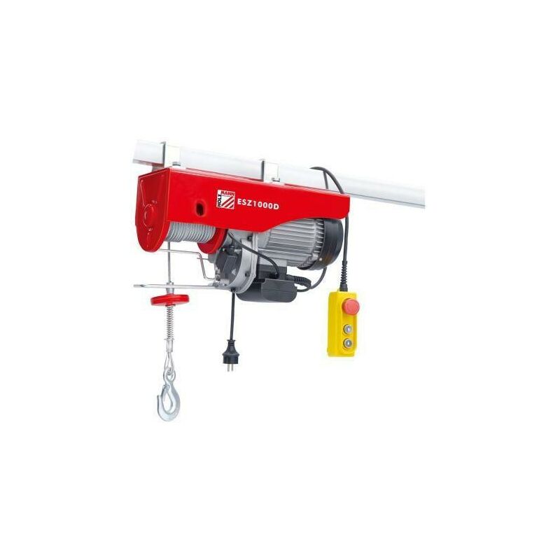 foto del prodotto paranco elettrico a fune esz1000d230v holzmann
