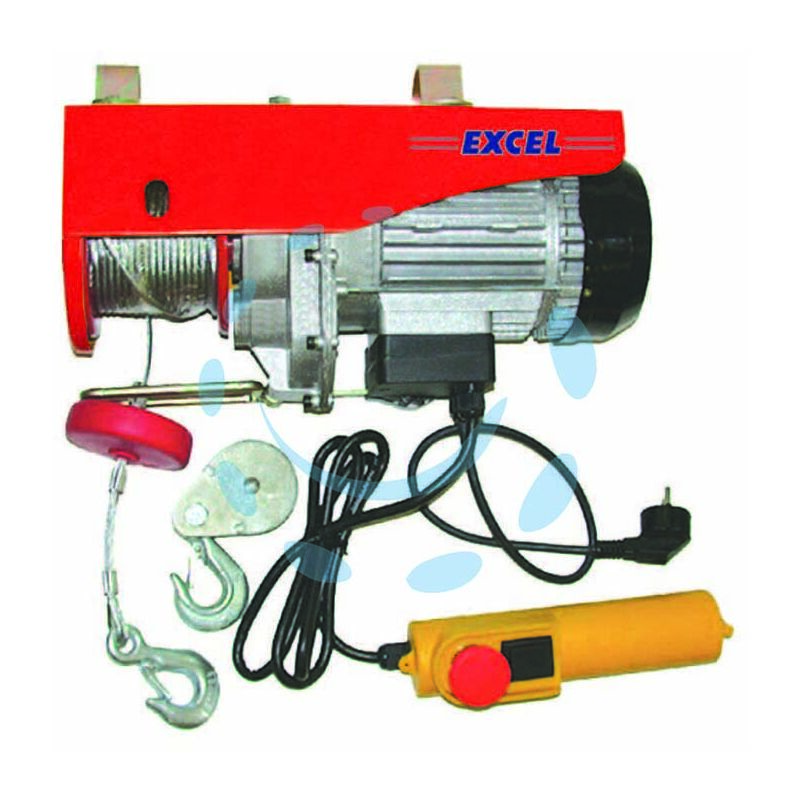 foto del prodotto paranco elettrico kg.300 600 1050w cavo mt.18