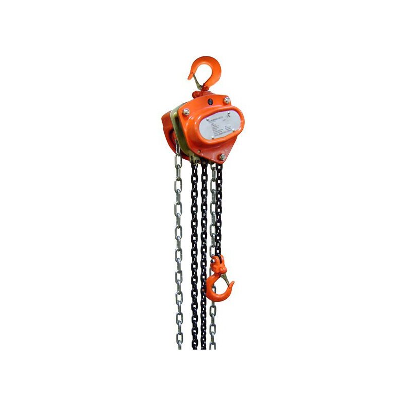 immagine 0 del prodotto paranco manuale a catena levac uso generale lunghezza 3 m wll 1 ton 6044c03