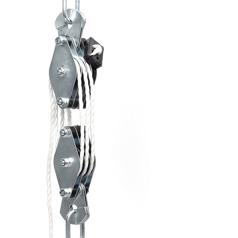 foto del prodotto paranco max 180kg argano con fune da 20m, max sollevamento 3m - xpotool