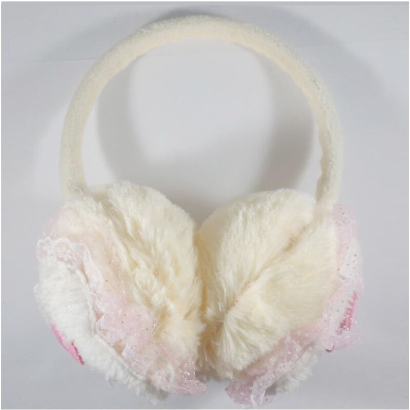 foto del prodotto paraorecchie bianco coniglietto para orecchie vento freddo imbottite ragazze trade shop traesio