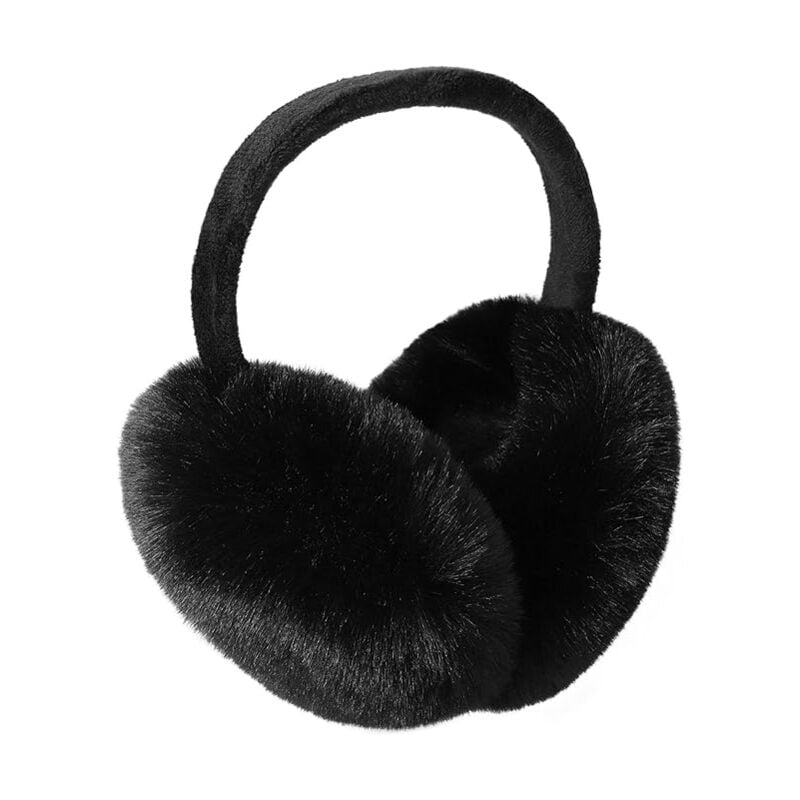 foto del prodotto paraorecchie pieghevoli invernali in pelliccia sintetica calda unisex simplicity sollbry