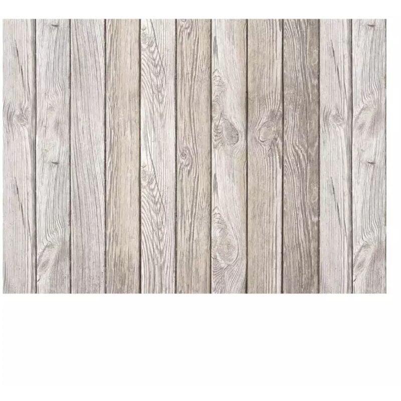 foto del prodotto paraschizzi da cucina in alluminio fantasia wood, 84x60 cm