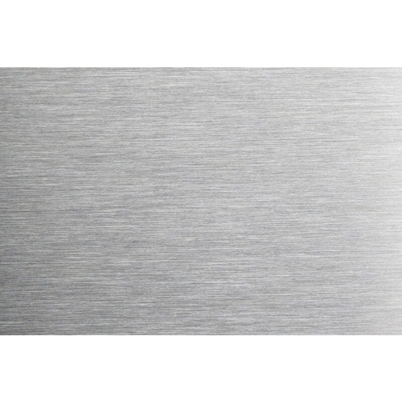 foto del prodotto paraschizzi in alluminio spazzolato, 48x72 cm