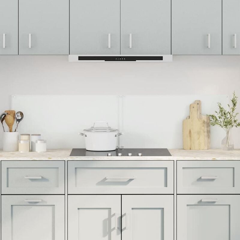 foto del prodotto paraschizzi per cucina 2 pz trasparente 80x60cm vetro temperato vidaxl