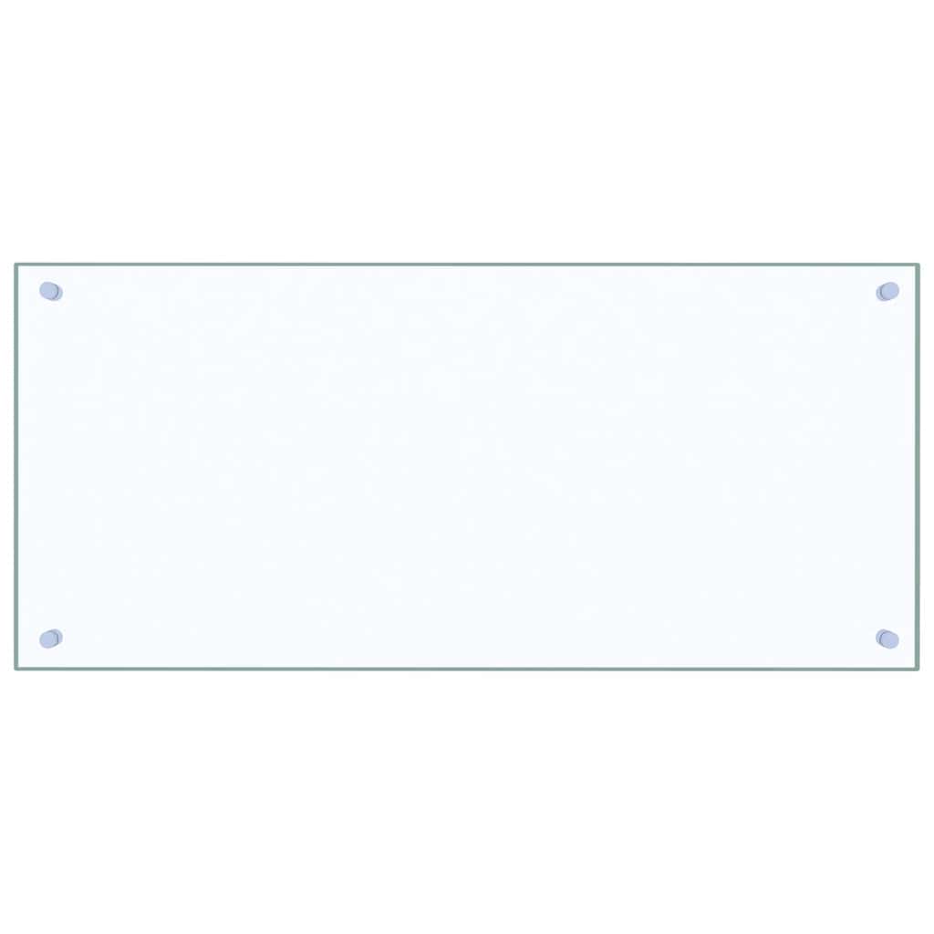 foto del prodotto paraschizzi per cucina trasparente 90x40 cm in vetro temperatocod mxl 78936