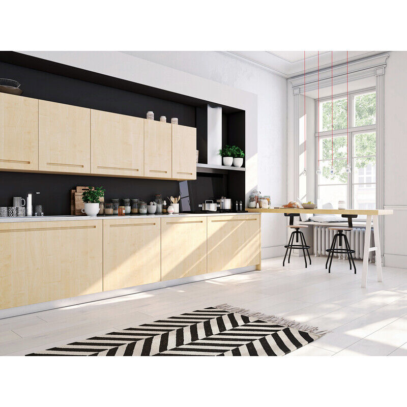 foto del prodotto paraschizzi reversibile in nero satinato nero lucido colore nero ral 9005, spessore 3mm, larghezza 50cm, lunghezza 100cm