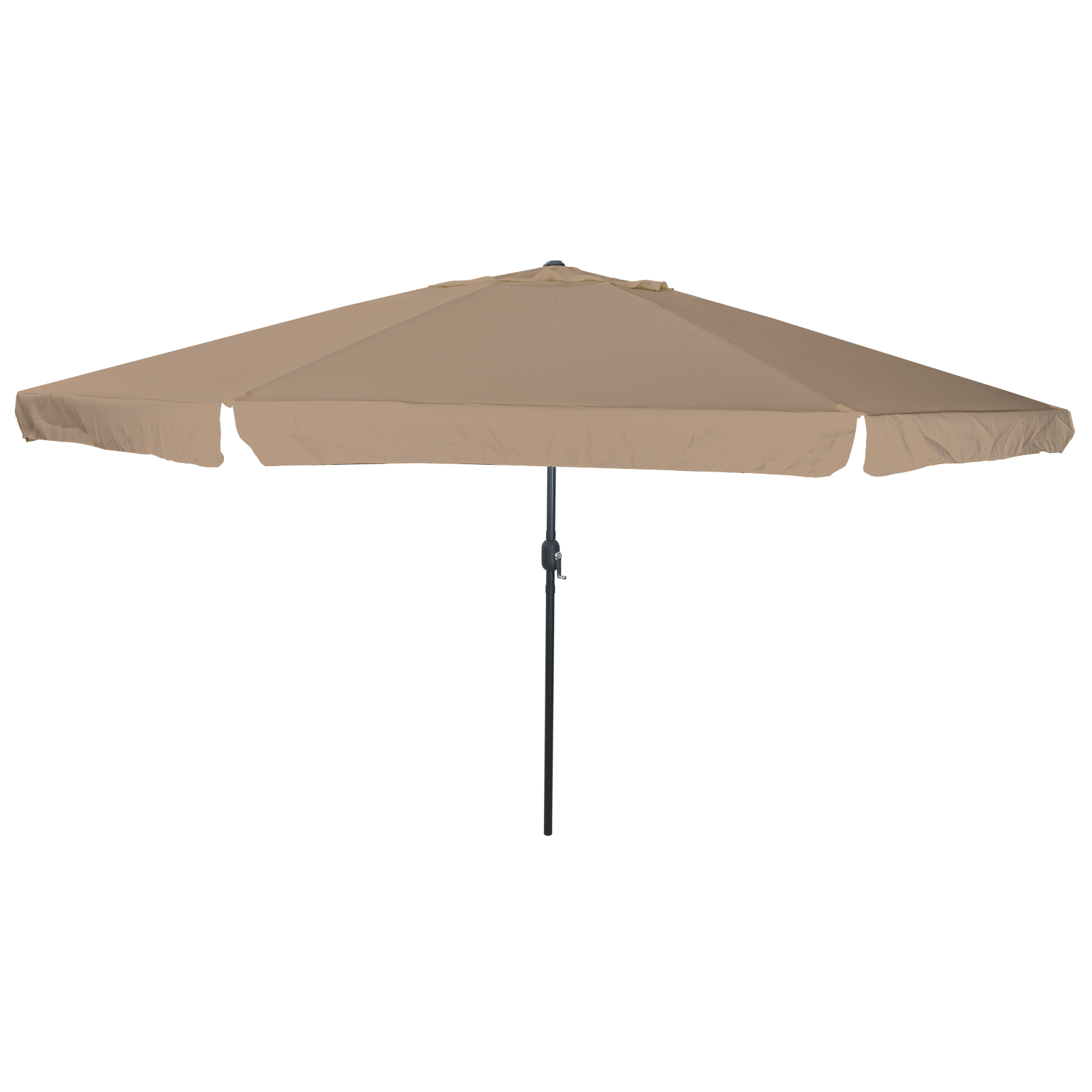 foto del prodotto parasol da giardino 395x245 cm tortora