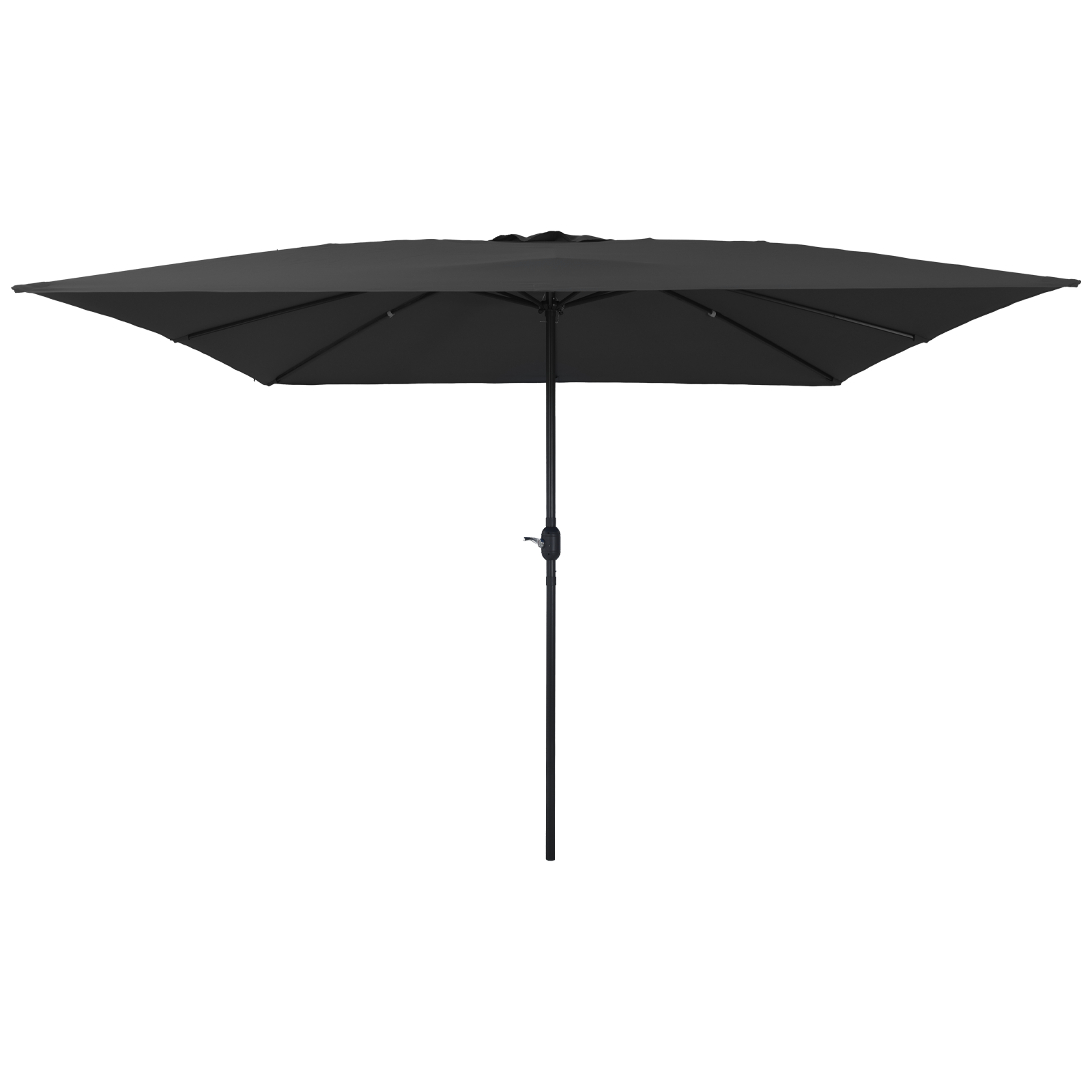 foto del prodotto parasol da giardino quadrato 295x245 cm antracite