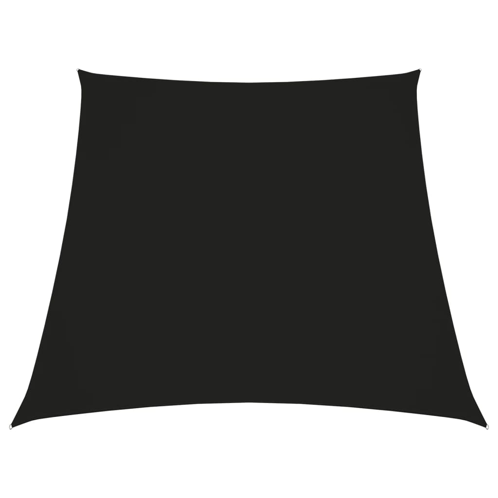 foto del prodotto parasole a vela in tela oxford a trapezio 3 5x4 m nero