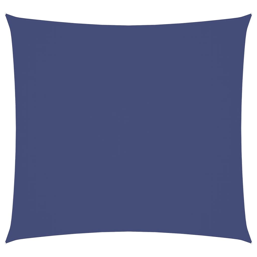 foto del prodotto parasole a vela in tela oxford quadrata 3x3 m blu vidaxl