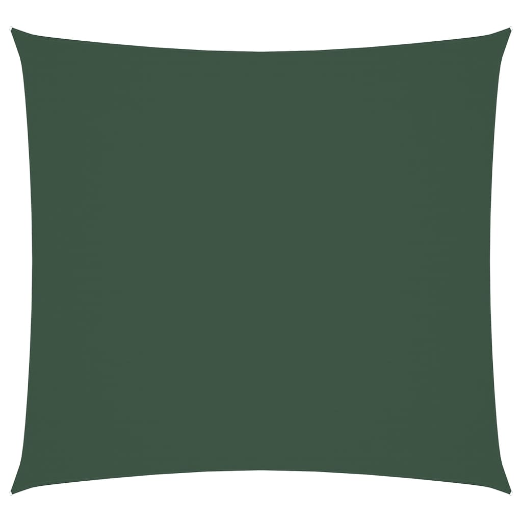 foto del prodotto parasole a vela in tela oxford quadrato 7x7 m verde scuro cod mxl 21719