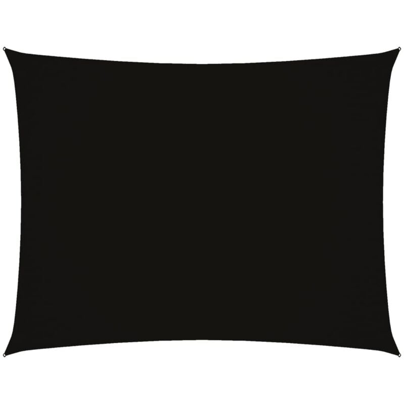 foto del prodotto parasole a vela oxford rettangolare 2,5x4 m nero