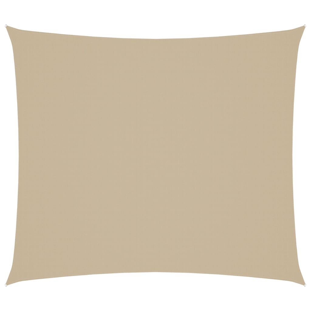 foto del prodotto parasole a vela oxford rettangolare 2x2,5 m beige cod mxl 66395