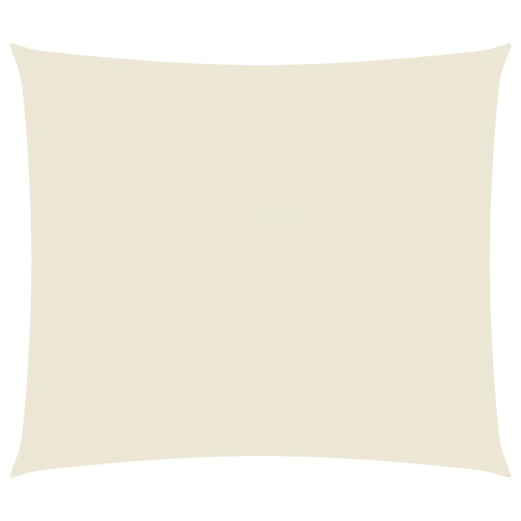 foto del prodotto parasole a vela oxford rettangolare 2x2,5 m crema cod mxl 66470
