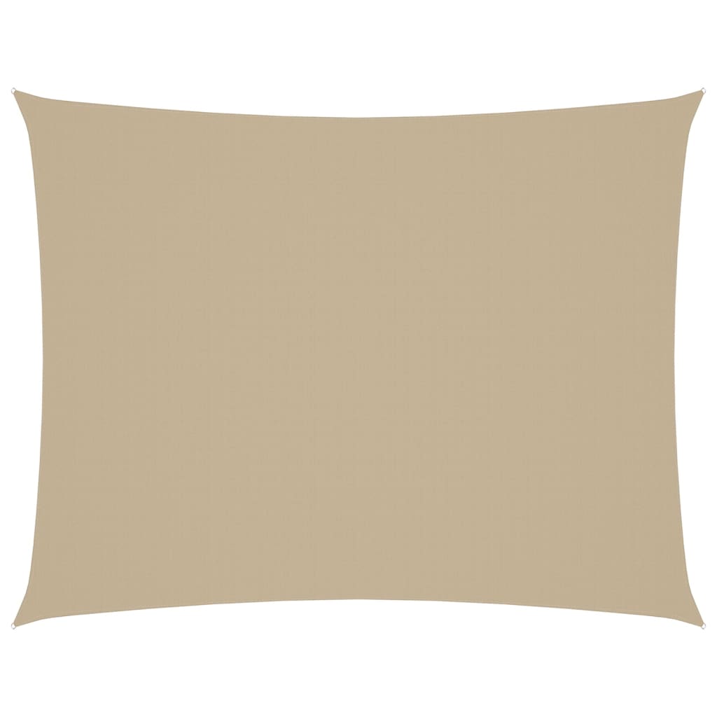 foto del prodotto parasole a vela oxford rettangolare 2x3 m beige cod mxl 66527