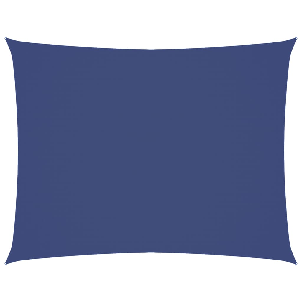 foto del prodotto parasole a vela oxford rettangolare 3,5x4,5 m blu