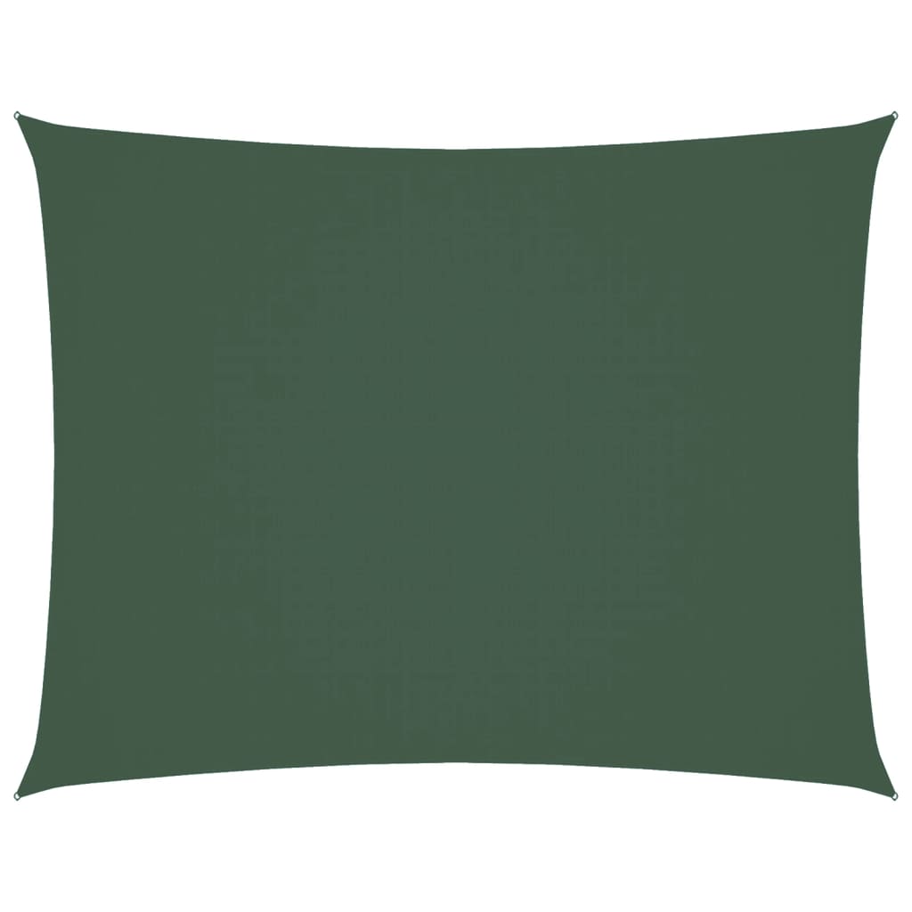 foto del prodotto parasole a vela oxford rettangolare 4x6 m verde scurocod mxl 71031