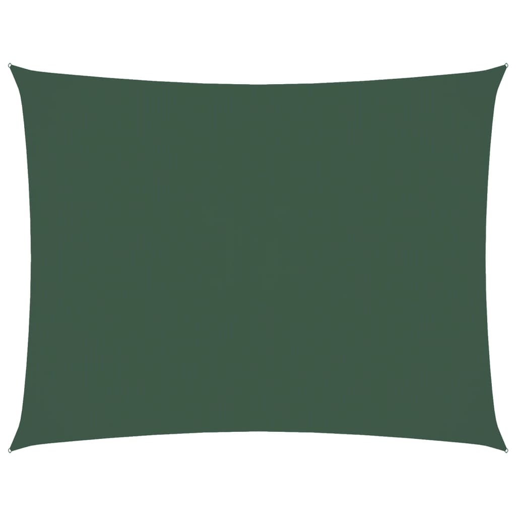 foto del prodotto parasole a vela oxford rettangolare 5x6 m verde scurocod mxl 126441