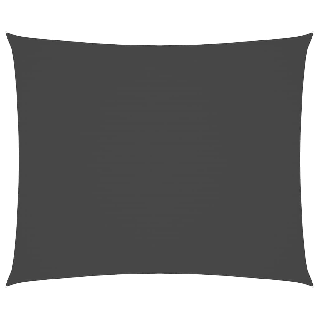 foto del prodotto parasole a vela oxford rettangolare 6x7 m antracite