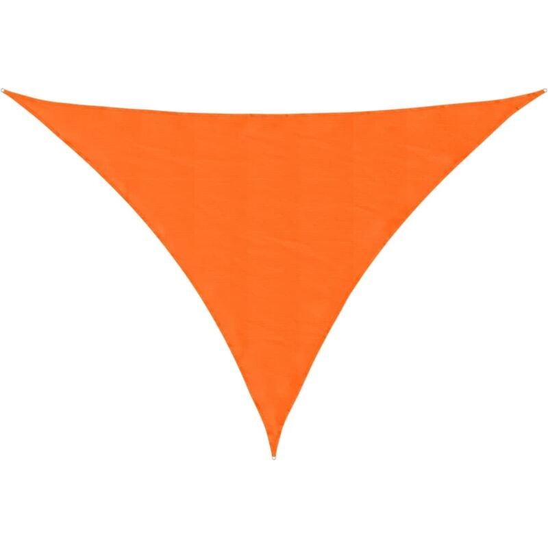 foto del prodotto parasole a vela oxford triangolare 5x5x6 m arancione vidaxl
