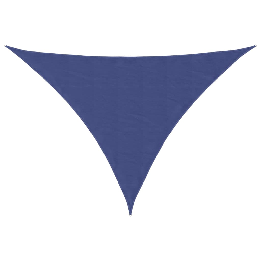foto del prodotto parasole a vela oxford triangolare 5x6x6 m blu