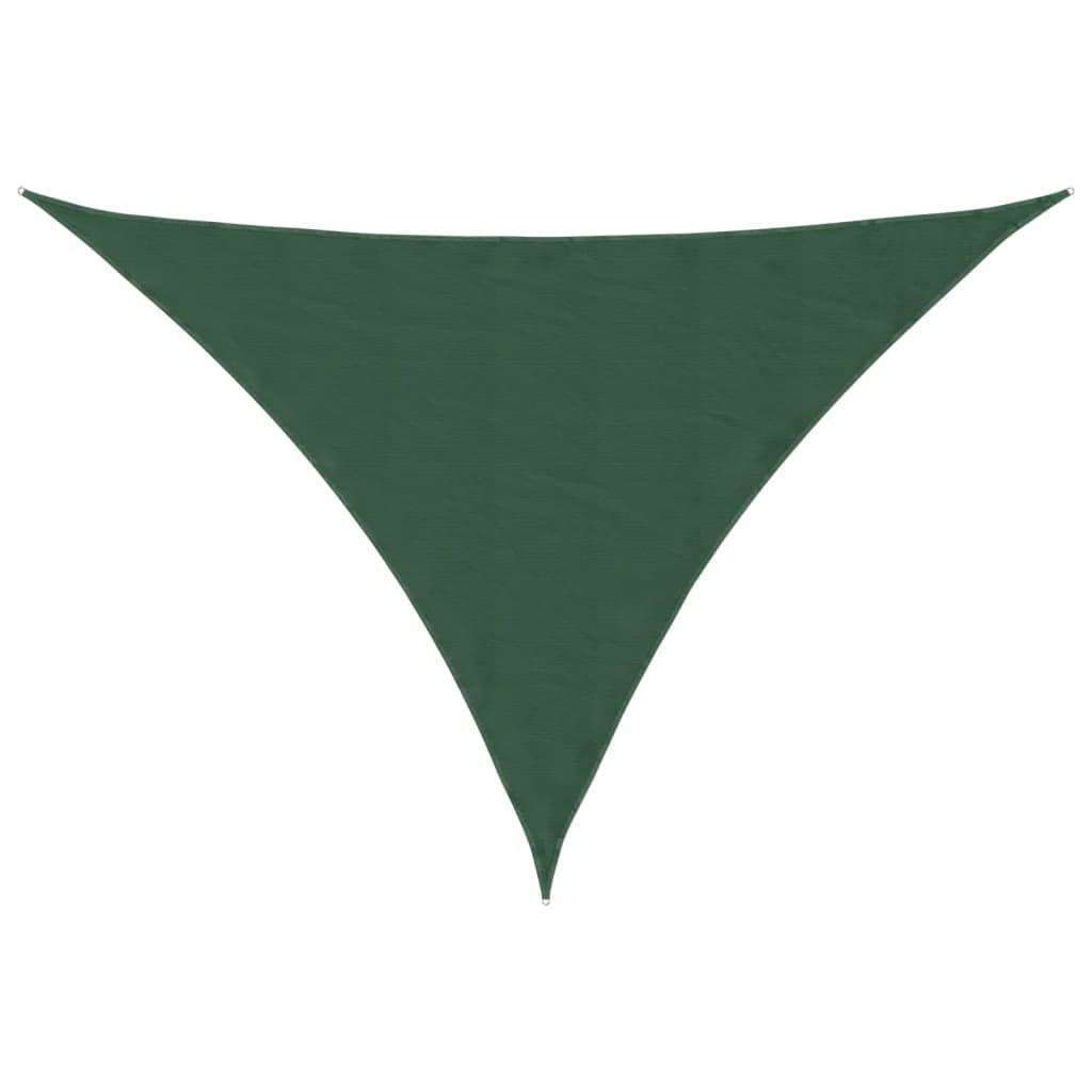 foto del prodotto parasole a vela oxford triangolare 5x6x6 m verde scuro