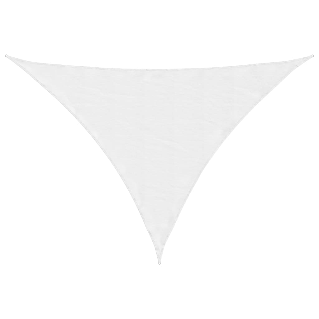 foto del prodotto parasole a vela oxford triangolare 5x7x7 m bianco cod mxl 15146