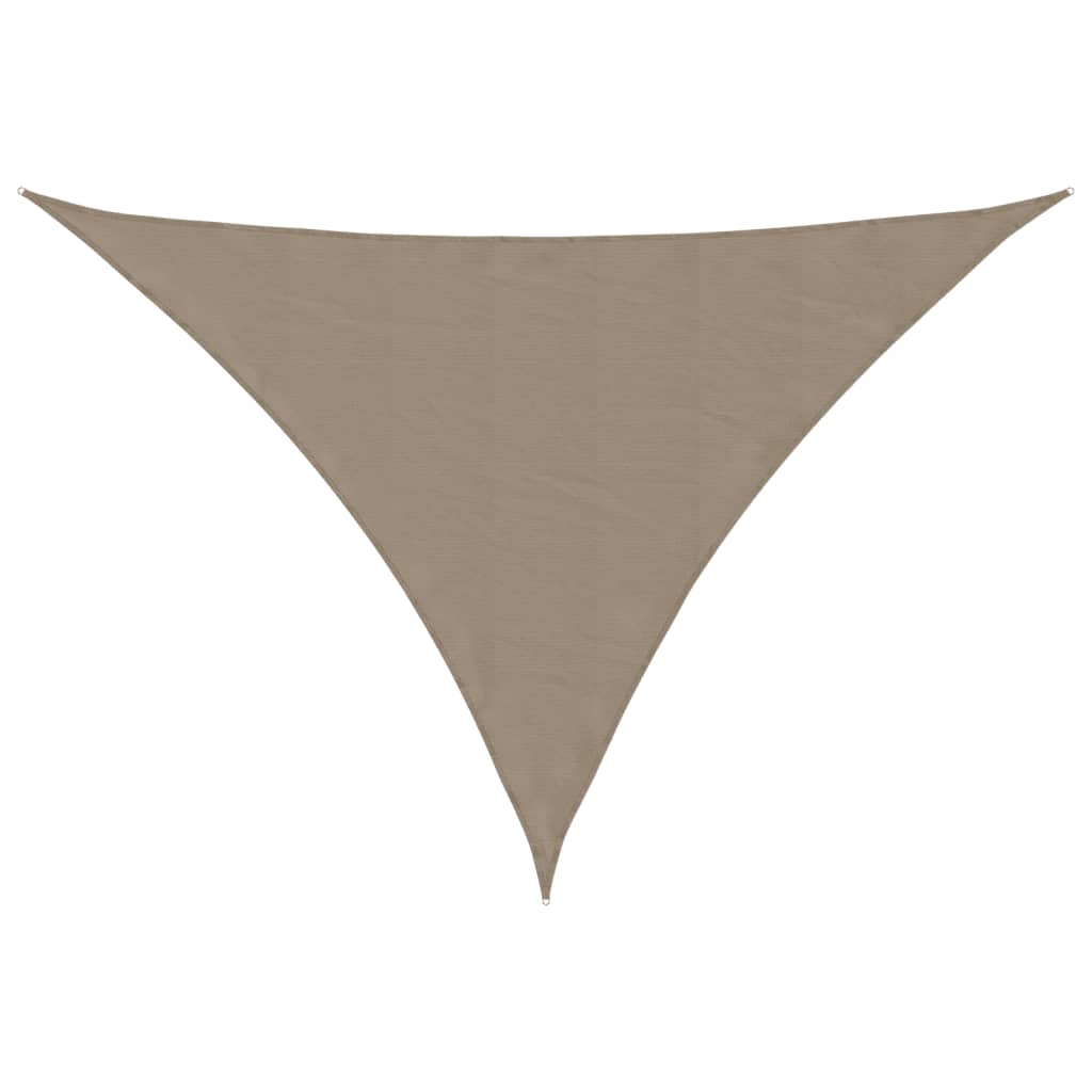 foto del prodotto parasole a vela oxford triangolare 5x7x7 m talpa