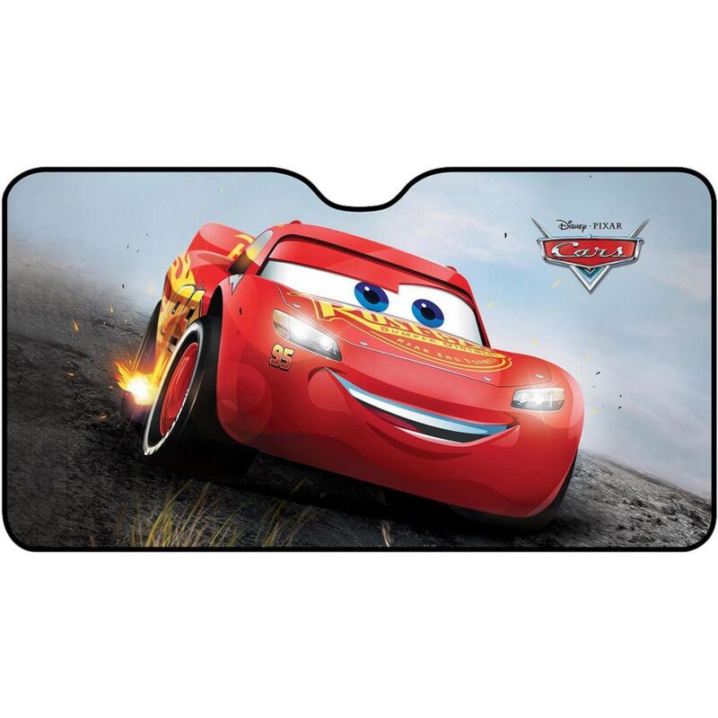 foto del prodotto parasole anteriore parabrezza auto cars saetta mcqueen 130x70cm