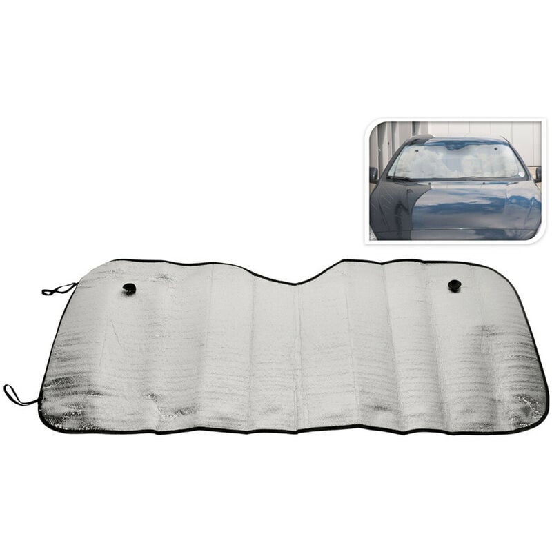 foto del prodotto parasole auto in alluminio uv 70x150 cm uv protezione uvfralatn leggero