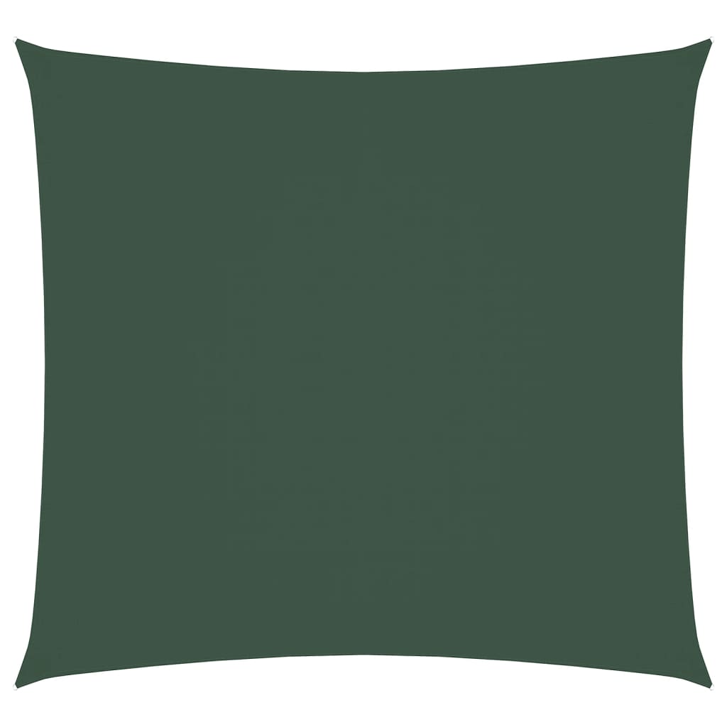 foto del prodotto parasole in tessuto oxford quadrato 3,6x3,6 m verde scuro cod mxl 25450