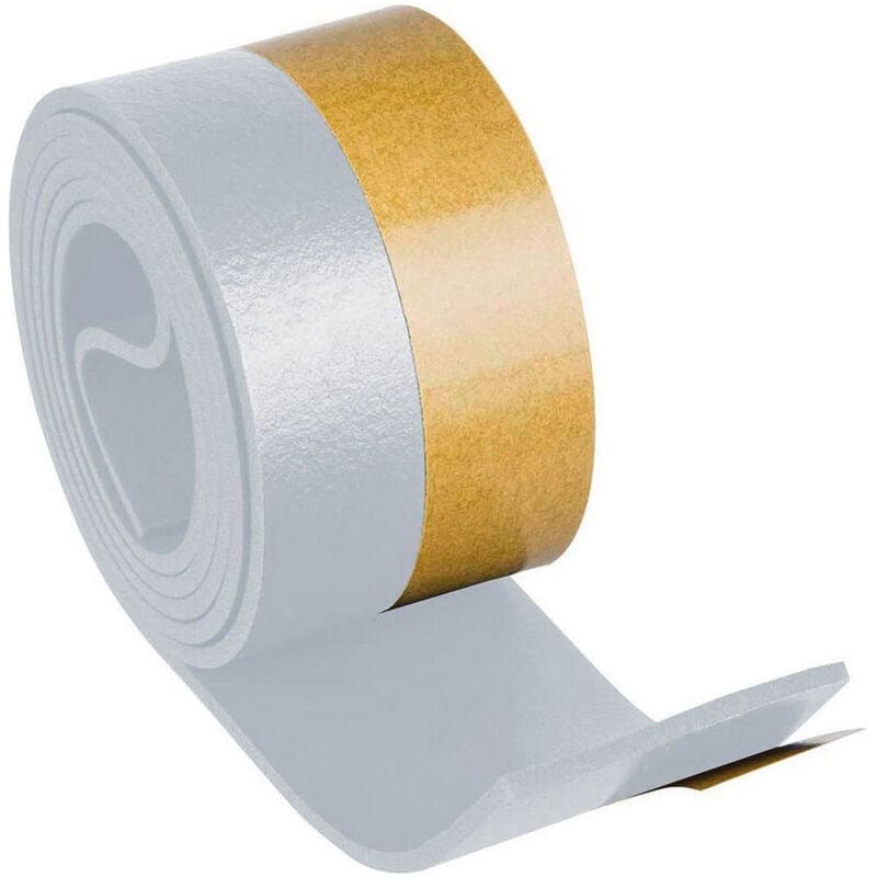 foto del prodotto paraspifferi geko in pvc per porta m1 cm3,8 bianco