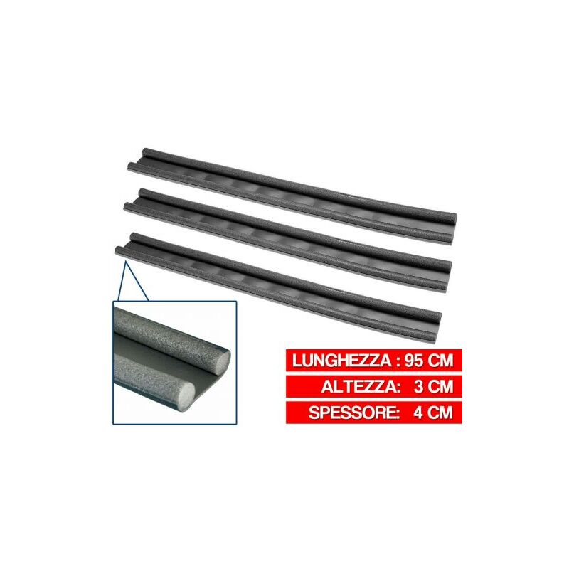 foto del prodotto paraspifferi sottoporta parafreddo per porte portoni finestre cm 95 26681