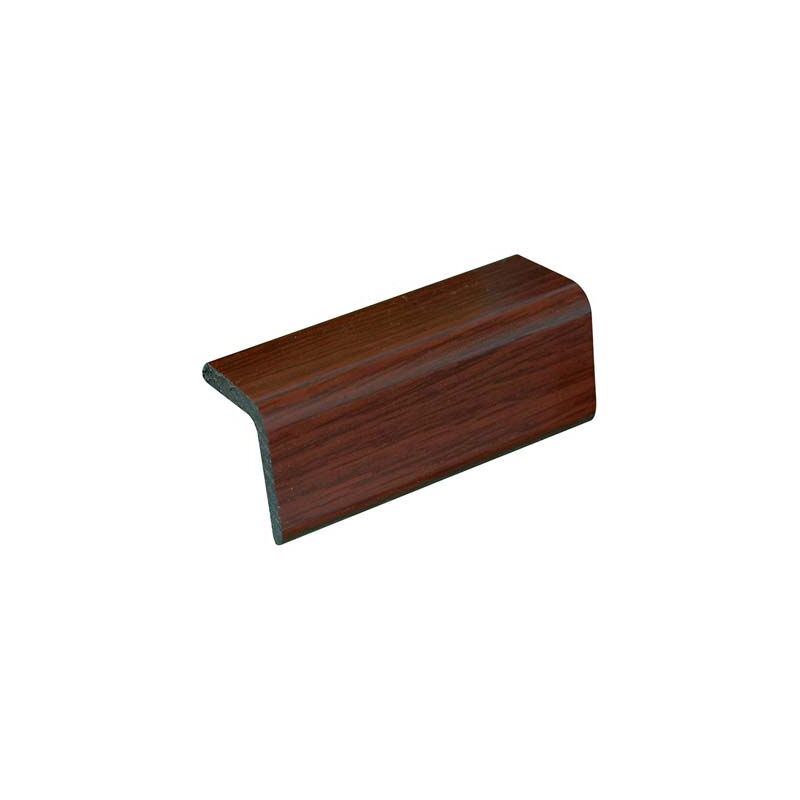 foto del prodotto paraspigolo liscio polistirene mogano mm 30x30 h.mm 2900