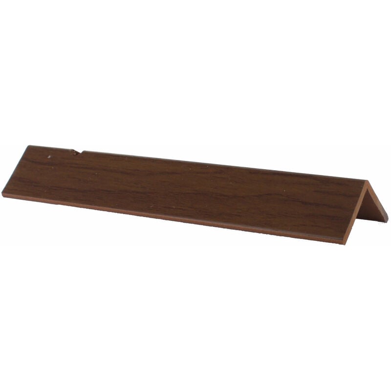 foto del prodotto paraspigolo mm 25x25 pvc espanso ml 3 noce sc