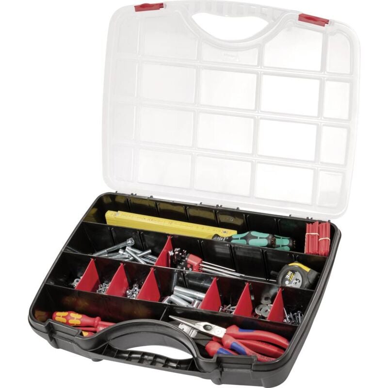 foto del prodotto parat profi line organize s valigetta per minuteria l x a x p 460 x 355 x 80 mm scomparti 26 contenuto 1 pz.
