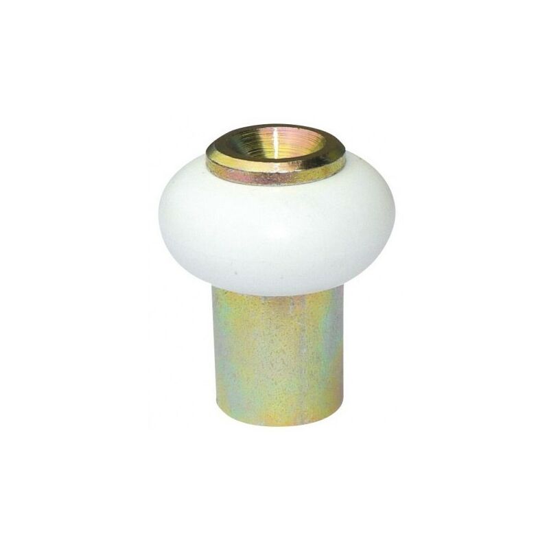 foto del prodotto paraurti flessibile bianco standard con prese avl in ottone con vite h.33 mm bb41635lv