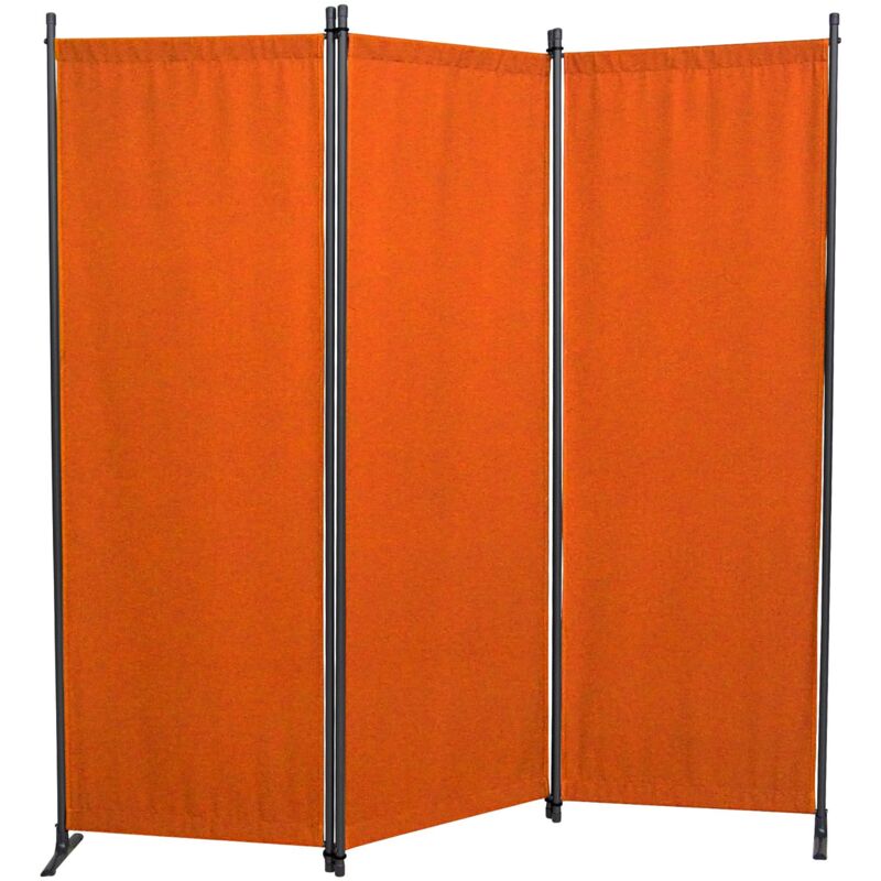 foto del prodotto paravento 3 pezzi in pe, terracotta, 165 x 2 x 165 cm, 630 006 11 angerer