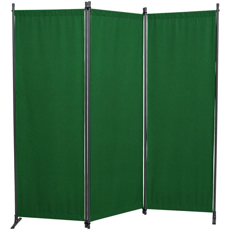 immagine 0 del prodotto paravento 3 pezzi in pe, verde, 165 x 2 x 165 cm, 630 006 01 angerer