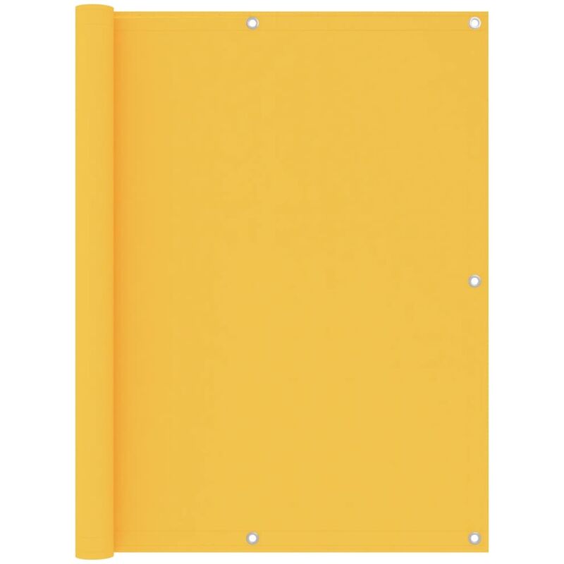 foto del prodotto paravento balcone giallo 120x600 cm tessuto oxford vidaxl