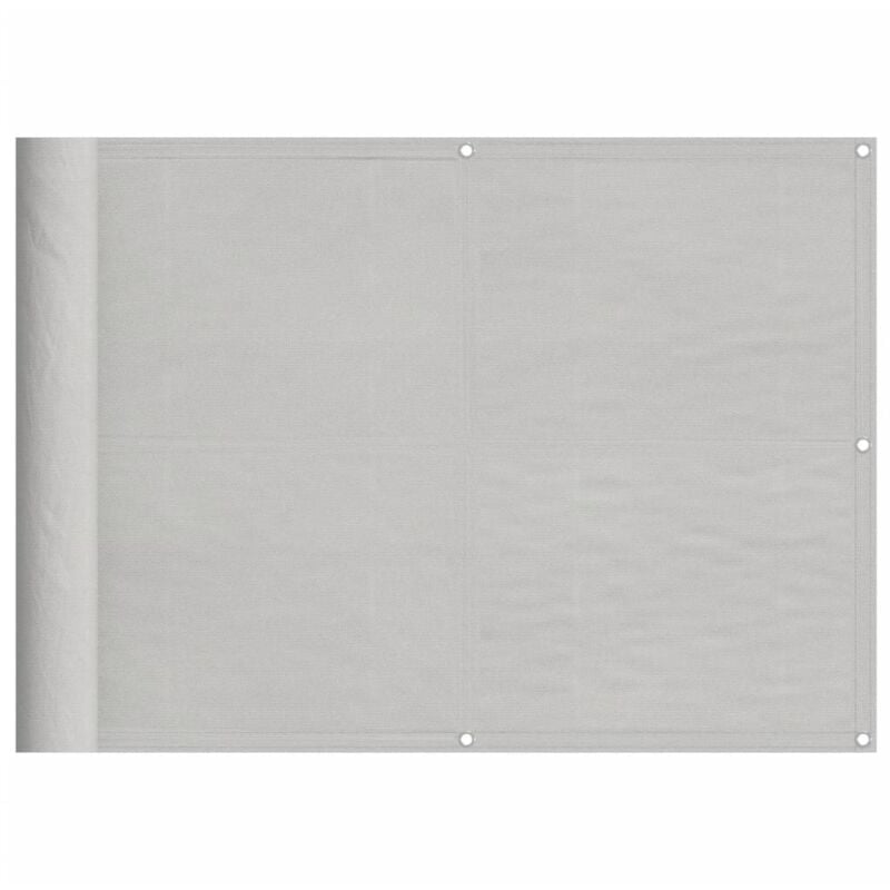 foto del prodotto paravento balcone grigio chiaro 75x1000cm 100 poliestere oxford vidaxl