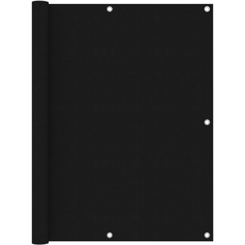 foto del prodotto paravento balcone nero 120x500 cm in tessuto oxford vidaxl