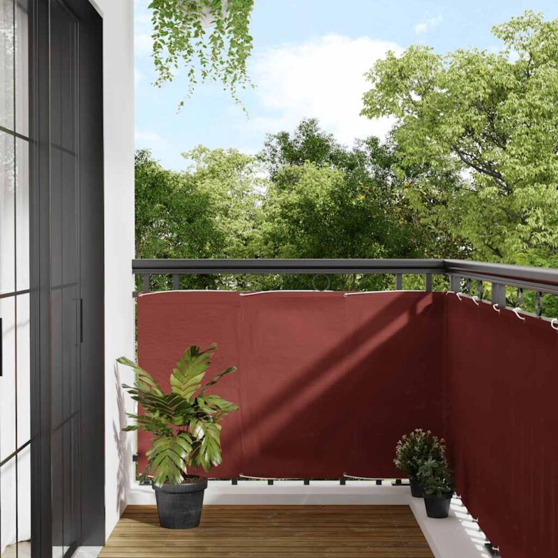 foto del prodotto paravento balcone terracotta 90x1000 cm 100 poliestere oxford vidaxl