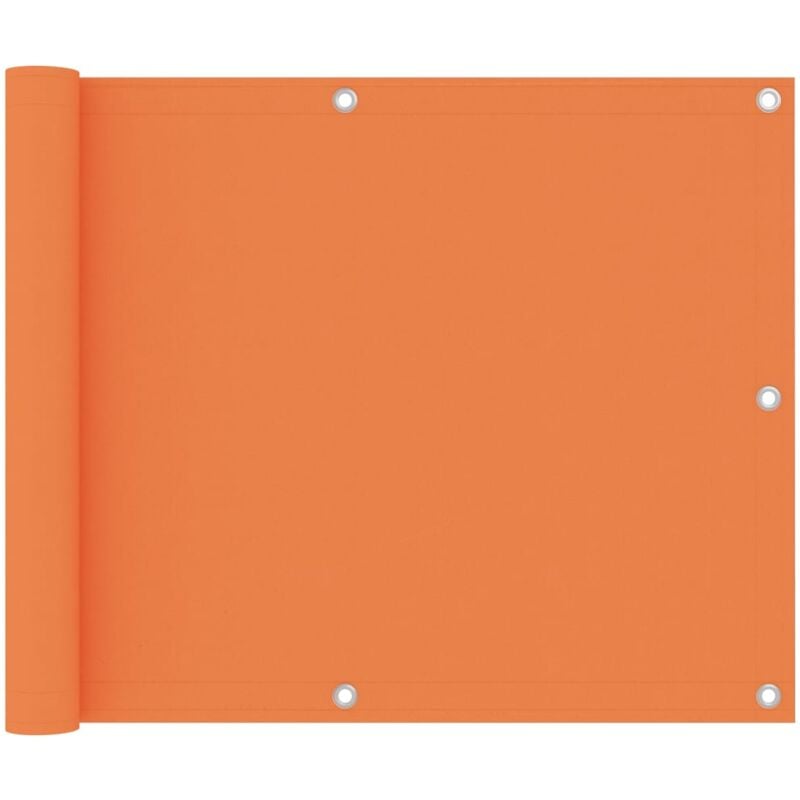 foto del prodotto paravento da balcone arancione 75x300 cm tessuto oxford vidaxl