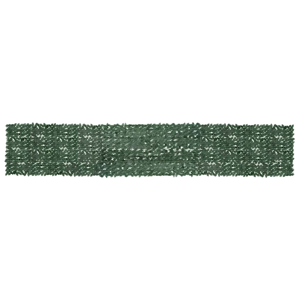 foto del prodotto paravento da balcone con foglie verde scuro 600x100 cm