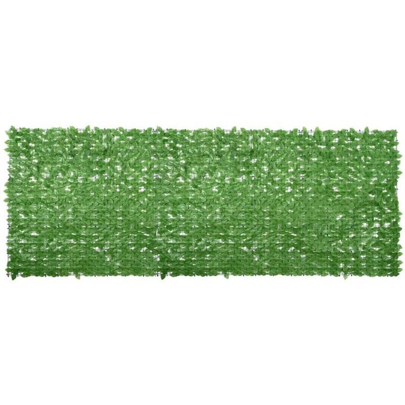 foto del prodotto paravento da balcone con foglie verdi 400x150 cm cod mxl 23608