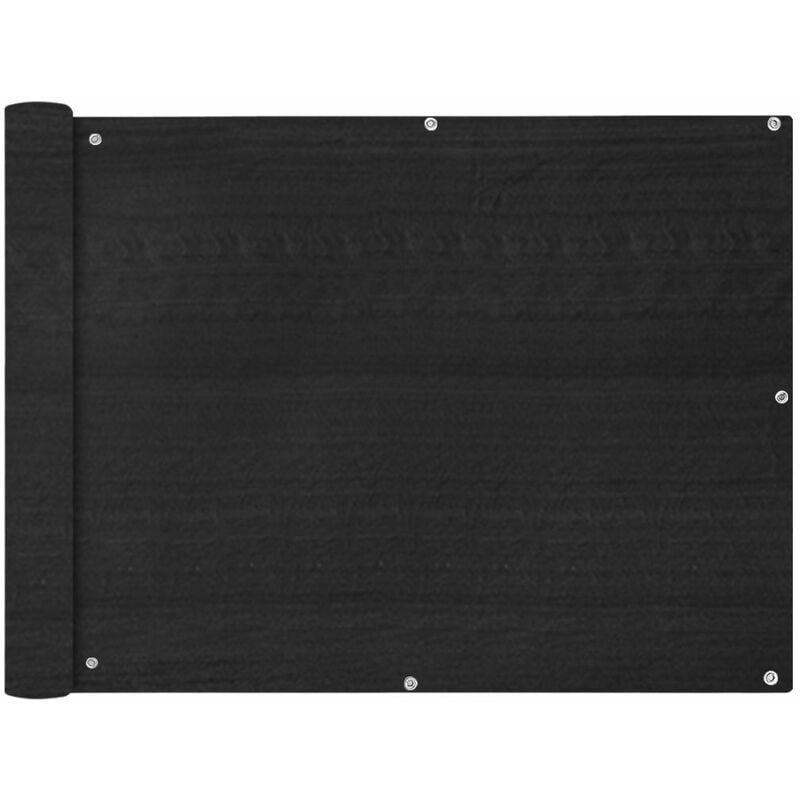 foto del prodotto paravento da balcone hdpe 90x400 cm antracite - vidaxl