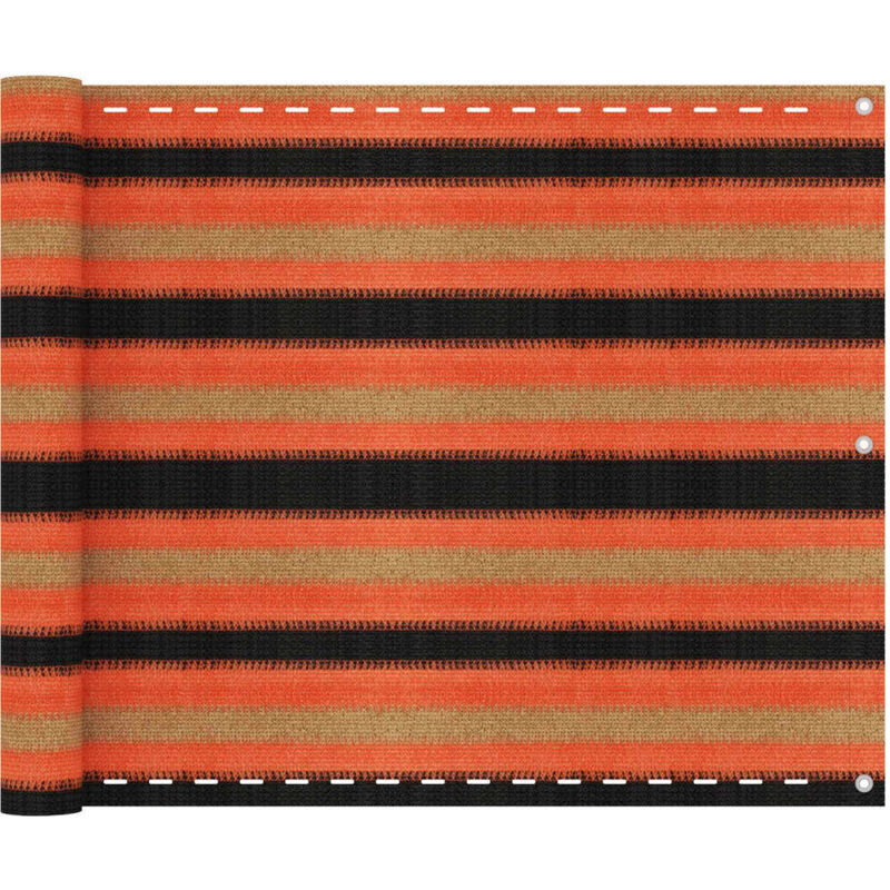 foto del prodotto paravento da balcone multicolore 75x400 cm in hdpe vidaxl