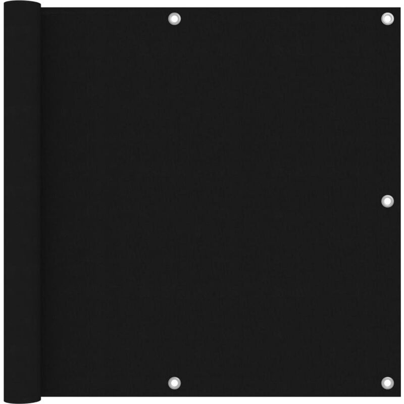 foto del prodotto paravento da balcone nero 90x300 cm in tessuto oxford vidaxl
